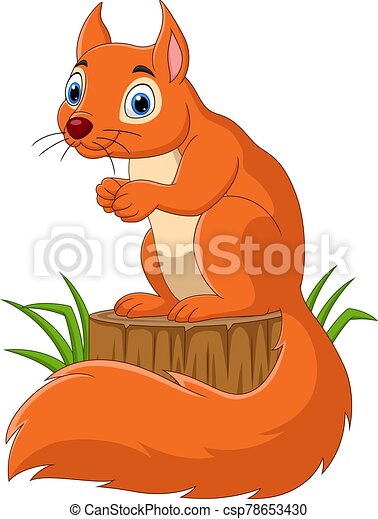 Detail Squirrel In Tree Clipart Nomer 51