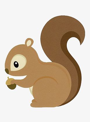 Detail Squirrell Clipart Nomer 10