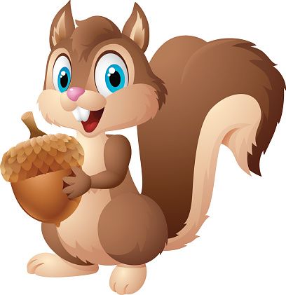 Detail Squirrell Clipart Nomer 14