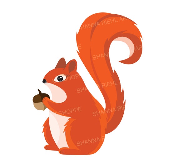 Detail Squirrell Clipart Nomer 50