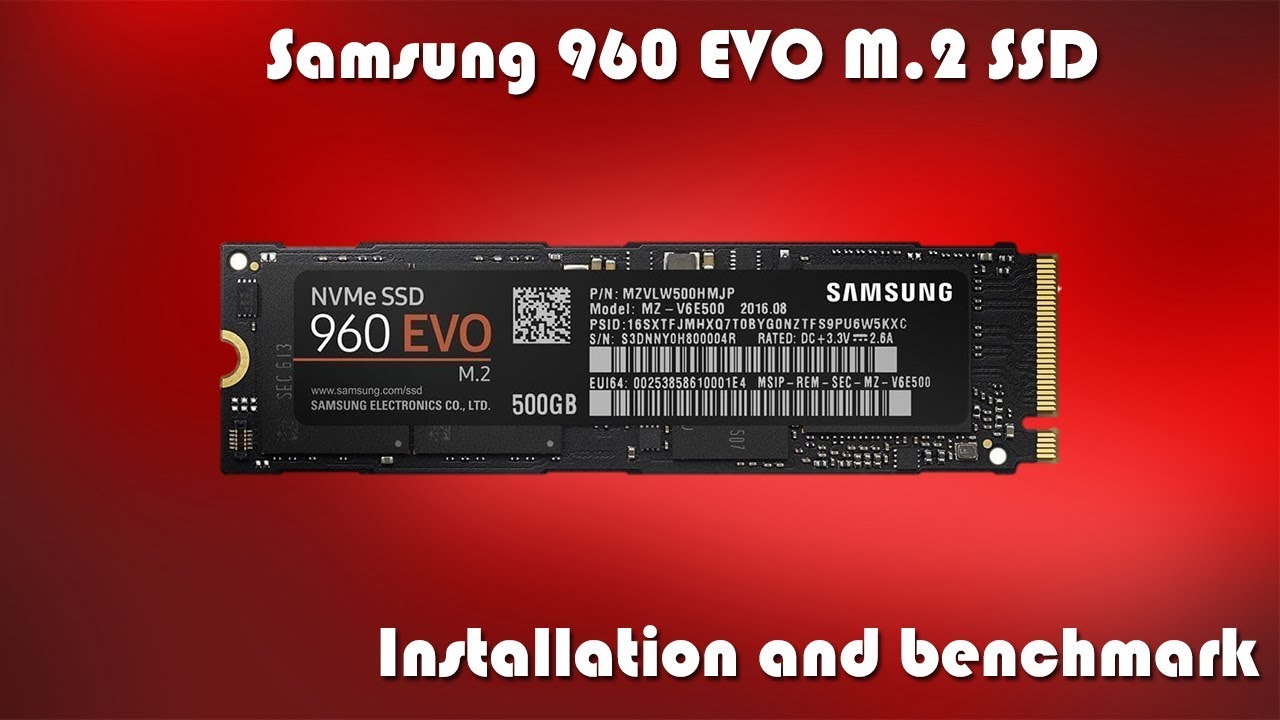 Detail Ssd Samsung 960 Evo Nomer 49