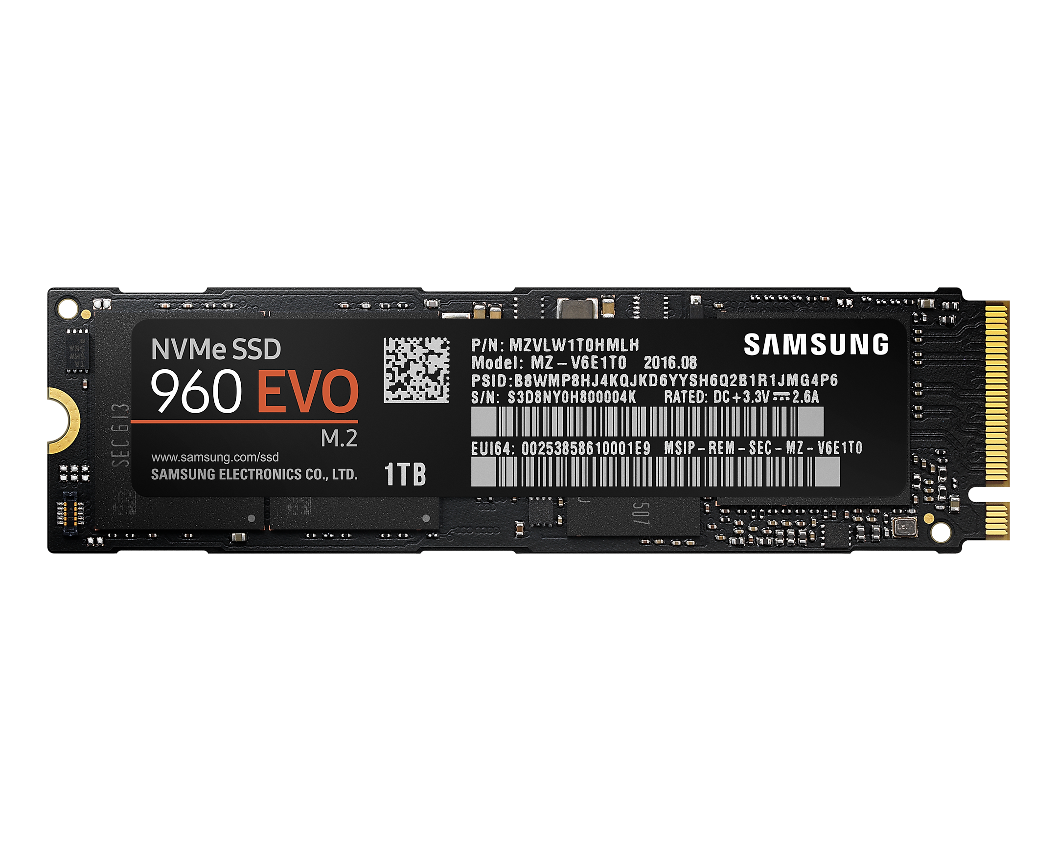 Detail Ssd Samsung 960 Evo Nomer 10