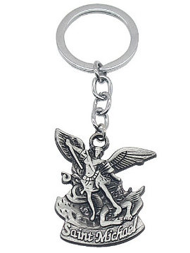 Detail St Michael Police Keychain Nomer 13