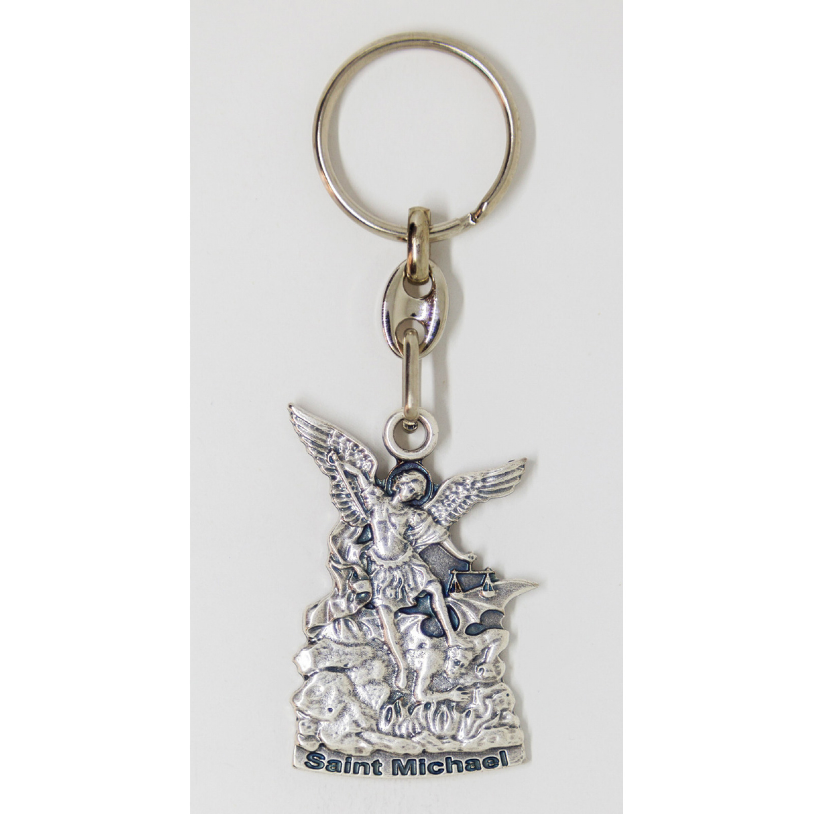 Detail St Michael Police Keychain Nomer 19