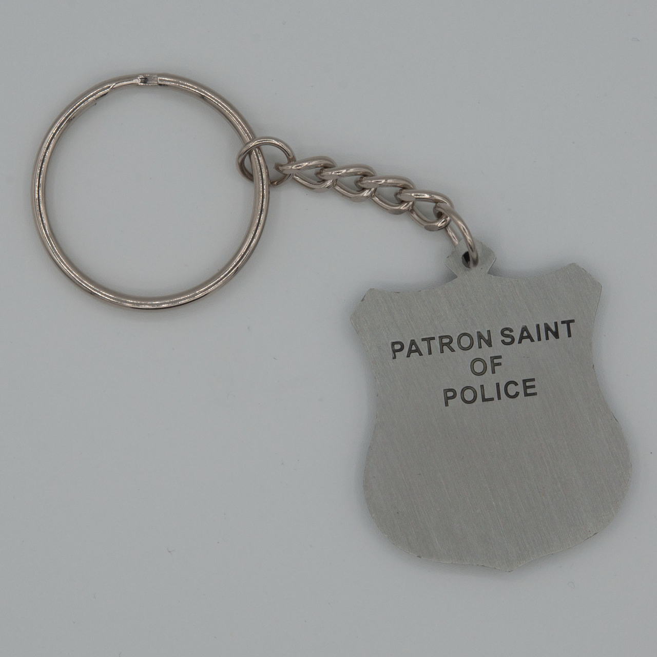 Detail St Michael Police Keychain Nomer 48