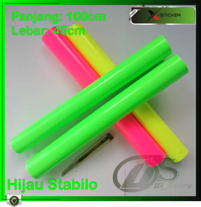 Detail Stabilo Hijau Nomer 44