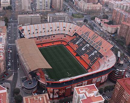 Detail Stadion Nou Mestalla Nomer 8