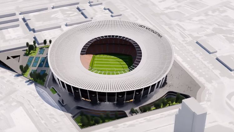Detail Stadion Nou Mestalla Nomer 14