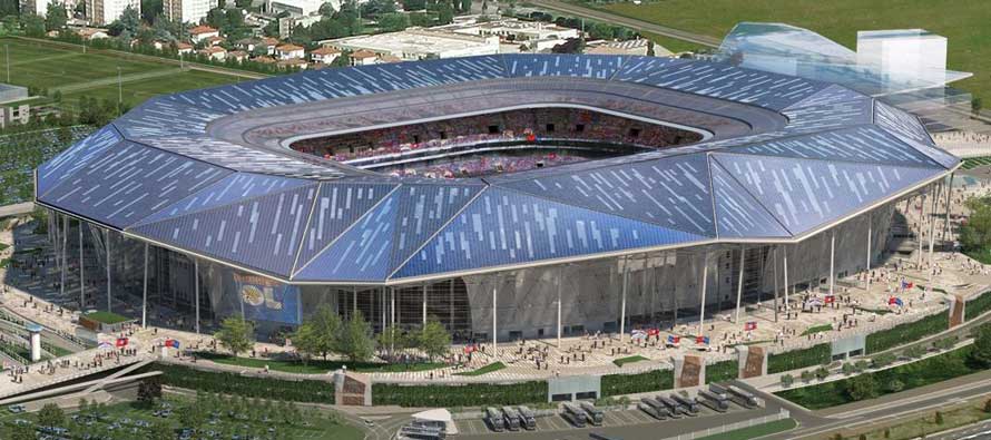 Detail Stadion Olympique Lyon Nomer 17
