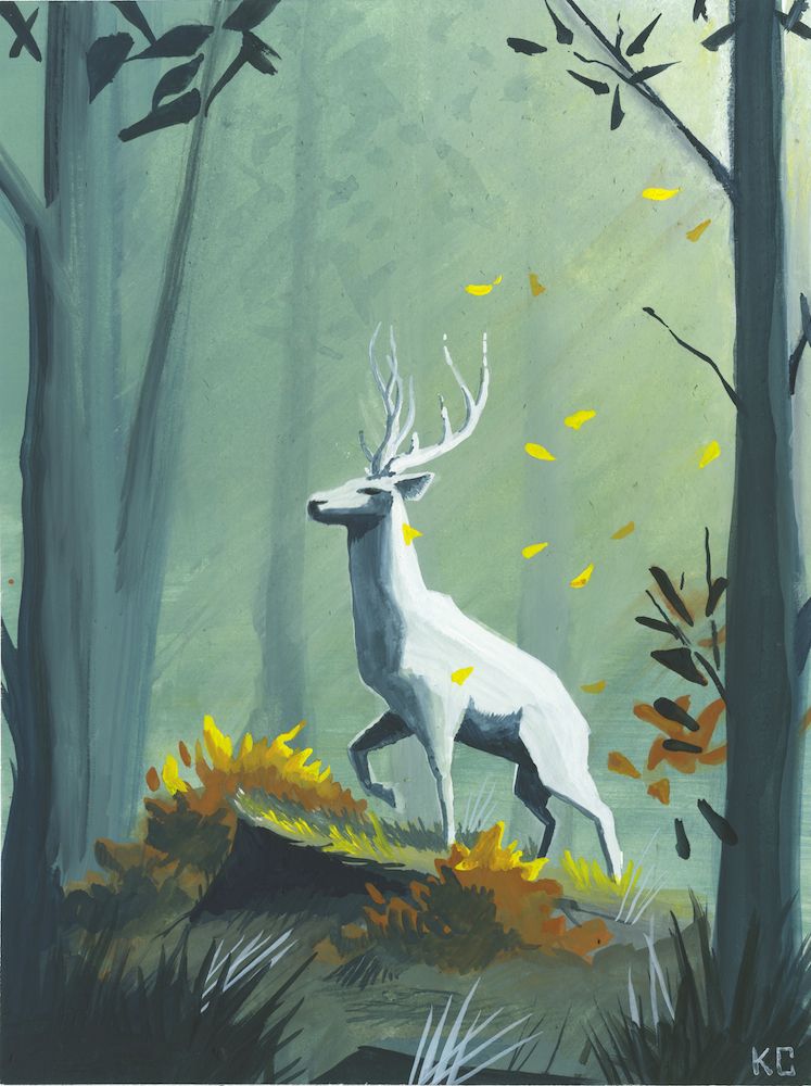 Detail Stag Illustrations Nomer 33