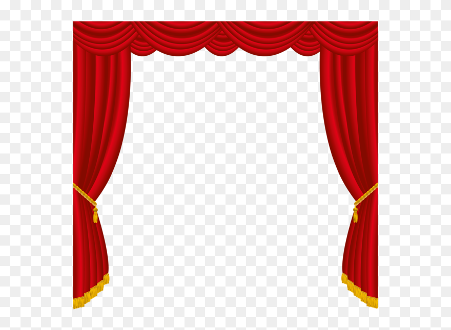 Download Stage Curtains Transparent Background Nomer 11