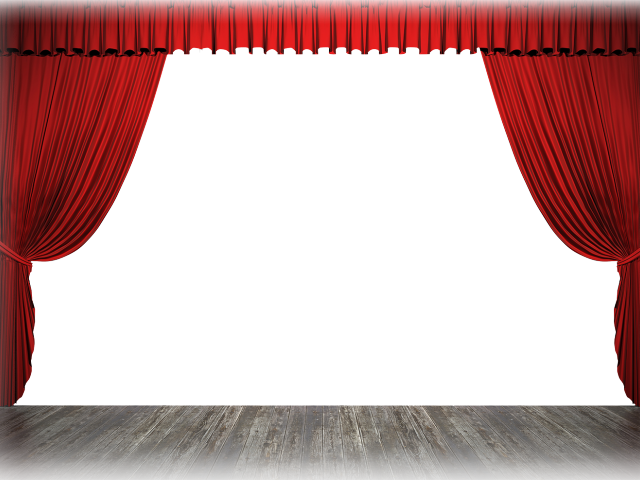 Detail Stage Curtains Transparent Background Nomer 34