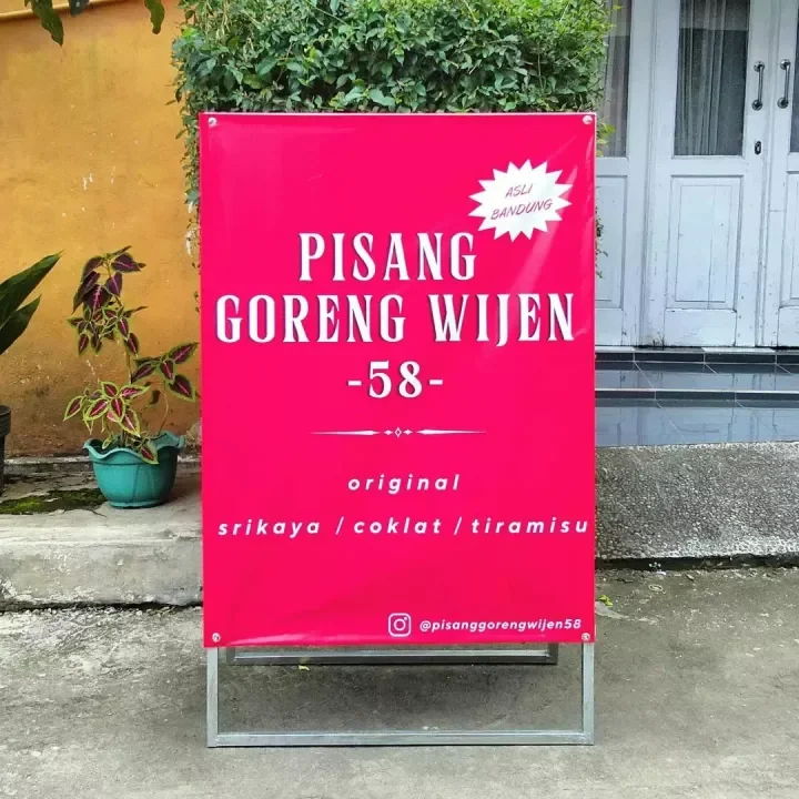 Detail Stand Banner Segitiga Nomer 50