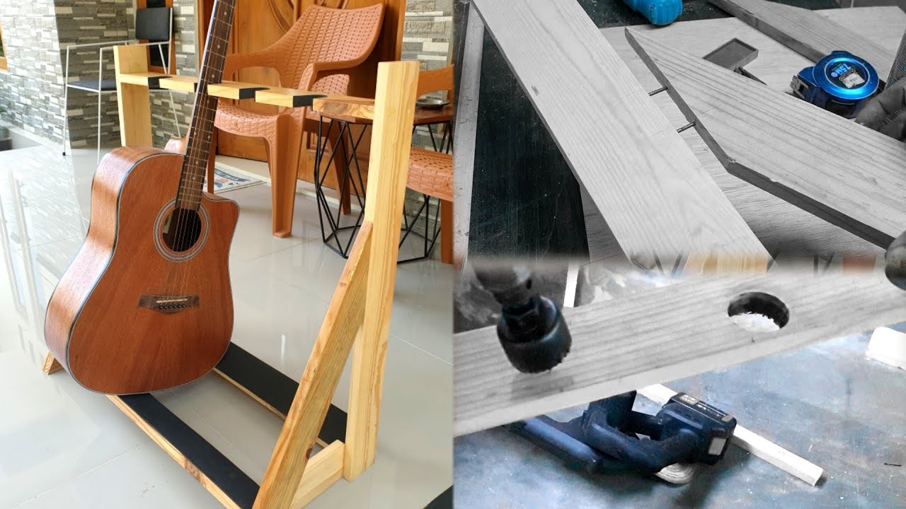 Detail Stand Gitar Dari Kayu Nomer 41