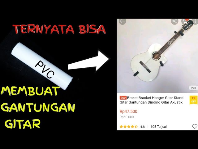 Detail Stand Gitar Gantung Nomer 54