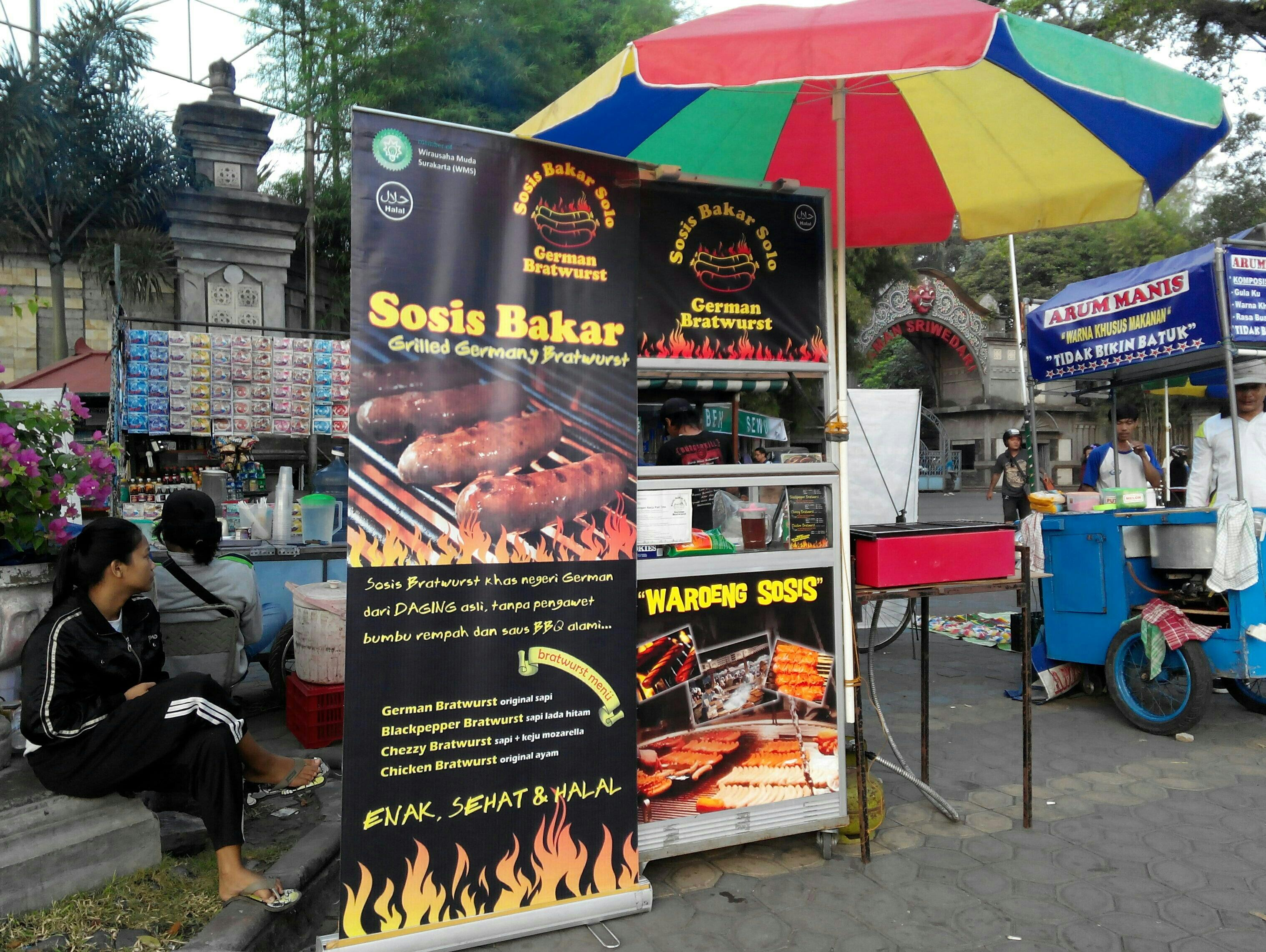 Detail Stand Sosis Bakar Nomer 16