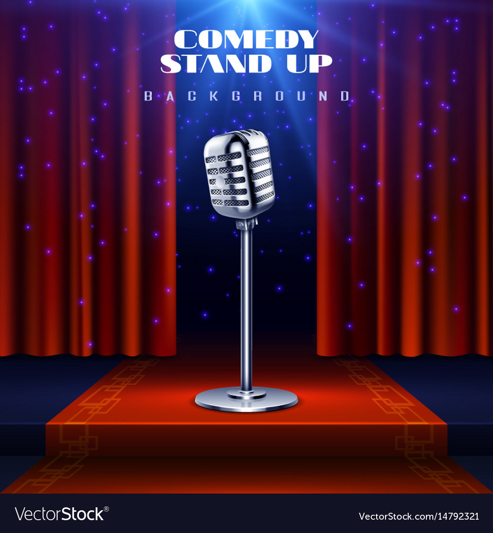 Detail Stand Up Comedy Background Nomer 5