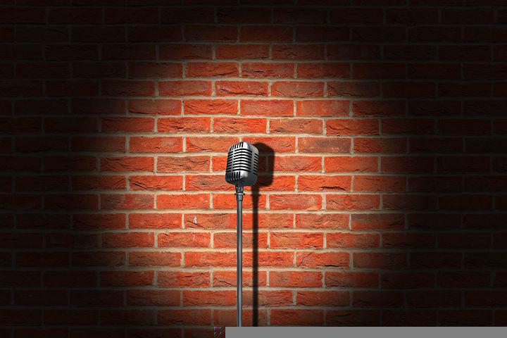 Detail Stand Up Comedy Background Nomer 6