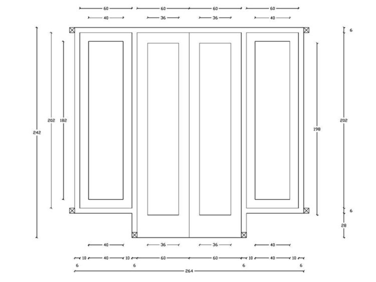 Detail Standar Gambar Pintu Pada Denah Rumah Nomer 6