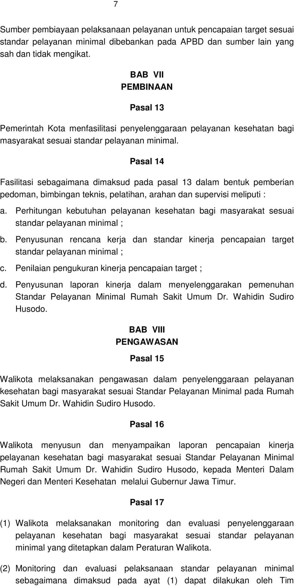 Detail Standar Pelayanan Minimal Rumah Sakit Tipe C Nomer 29