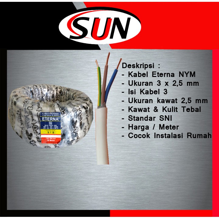 Detail Standar Ukuran Kabel Listrik Rumah Nomer 26