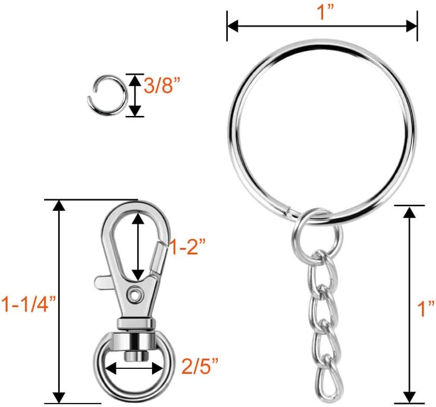 Detail Standard Keychain Size Nomer 19