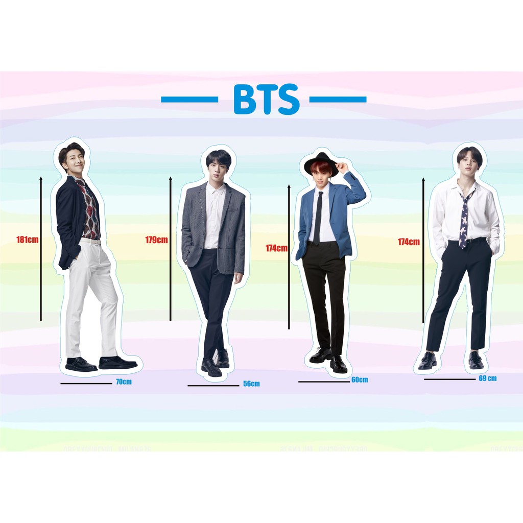 Detail Standee Bts Besar Nomer 9