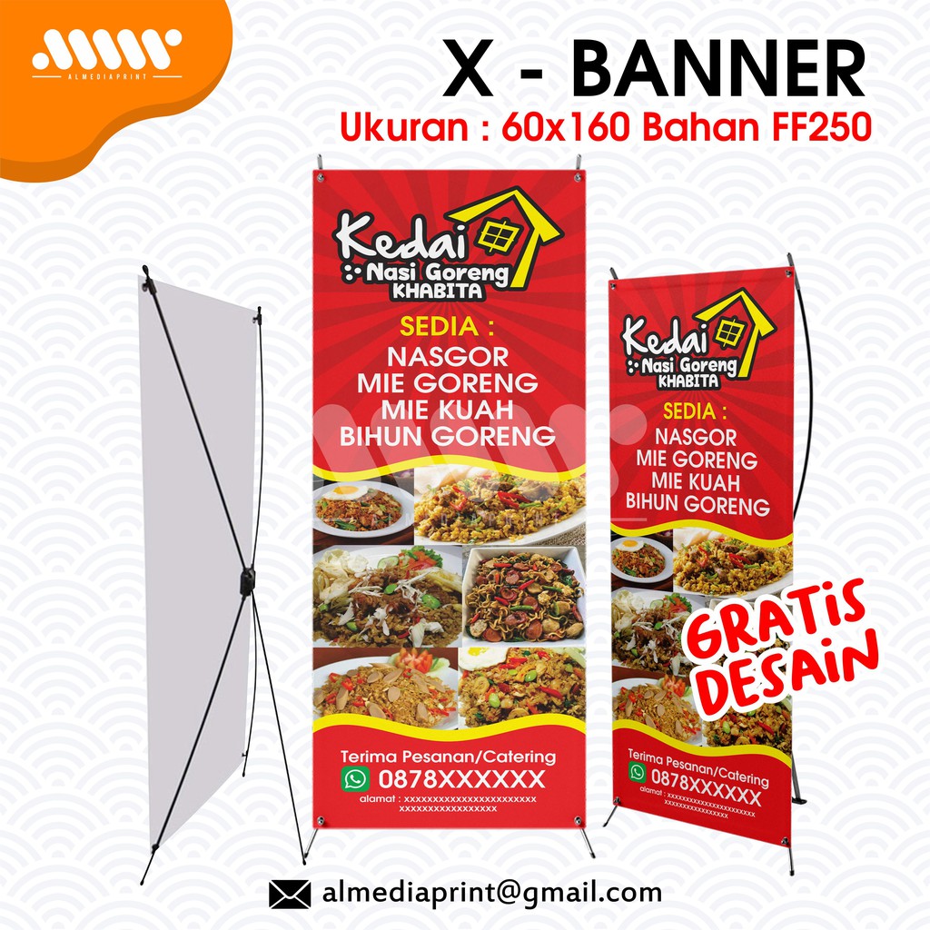 Detail Standing Banner Makanan Nomer 41