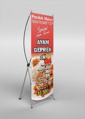 Detail Standing Banner Makanan Nomer 43