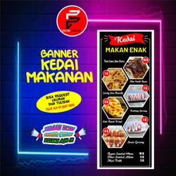 Detail Standing Banner Makanan Nomer 55