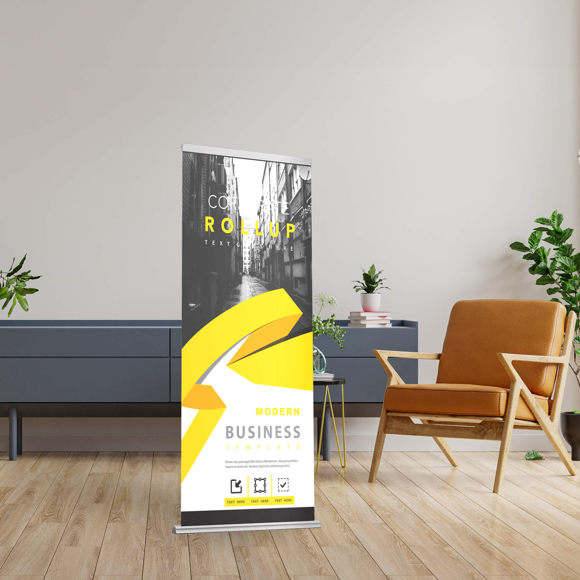 Detail Standing Banner Template Psd Free Nomer 52