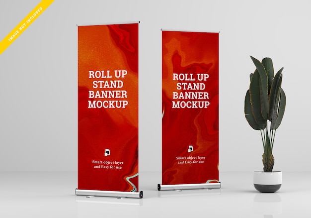 Detail Standing Banner Template Psd Free Nomer 7