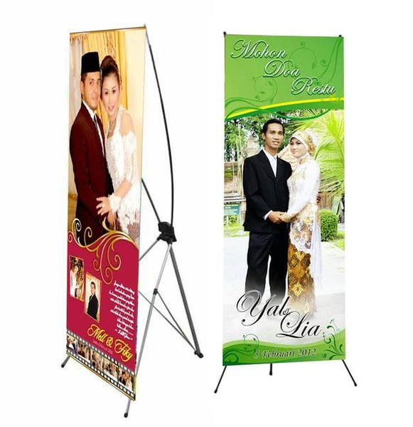 Detail Standing Banner Wedding Nomer 38