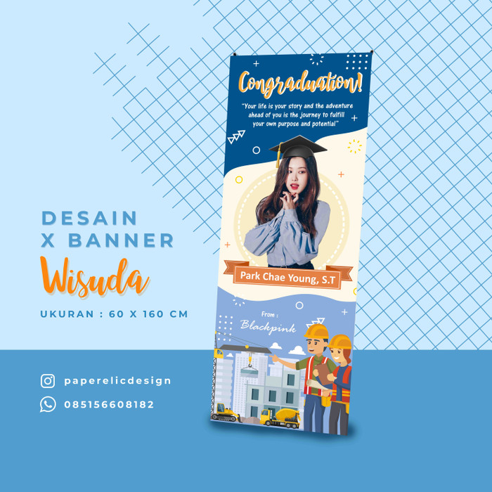 Download Standing Banner Wisuda Nomer 17