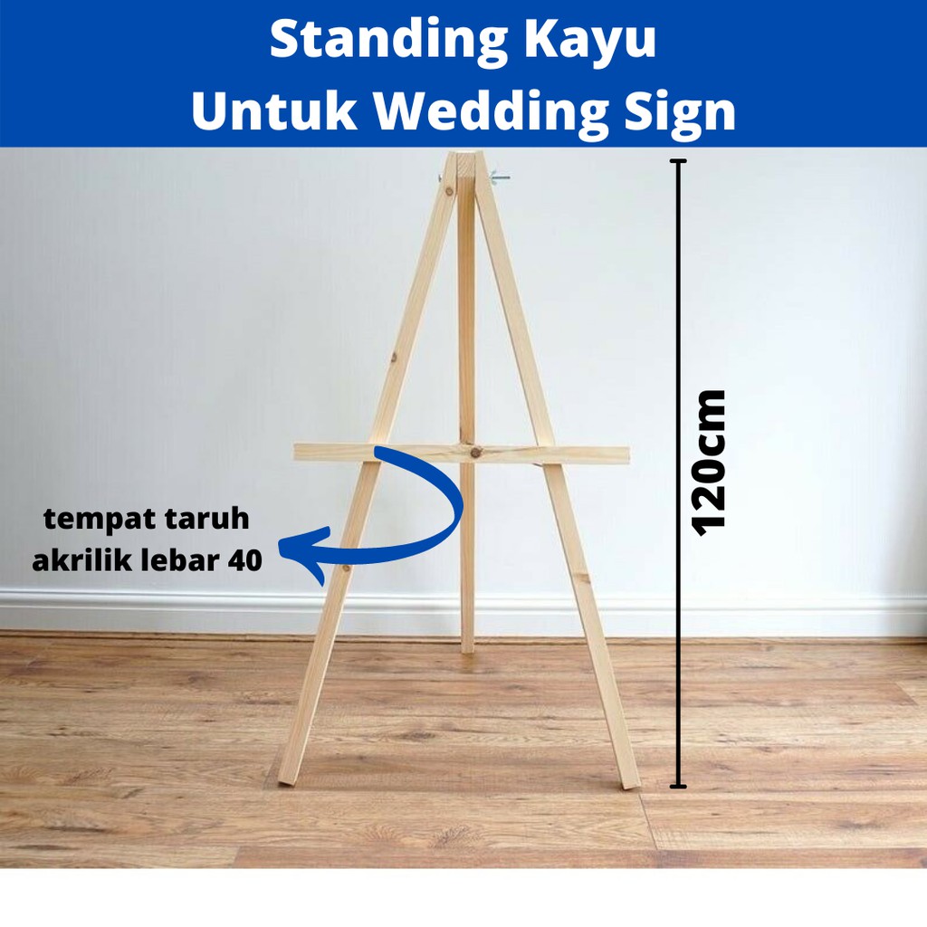 Detail Standing Foto Wedding Kayu Nomer 26