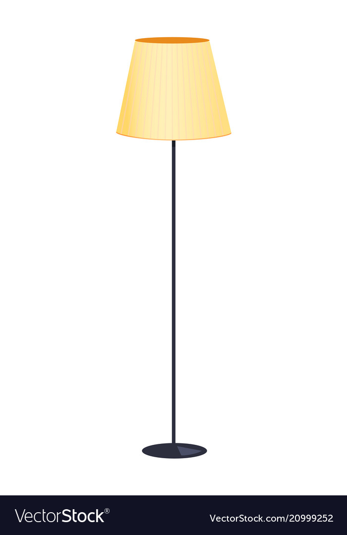 Standing Lamp Vector - KibrisPDR