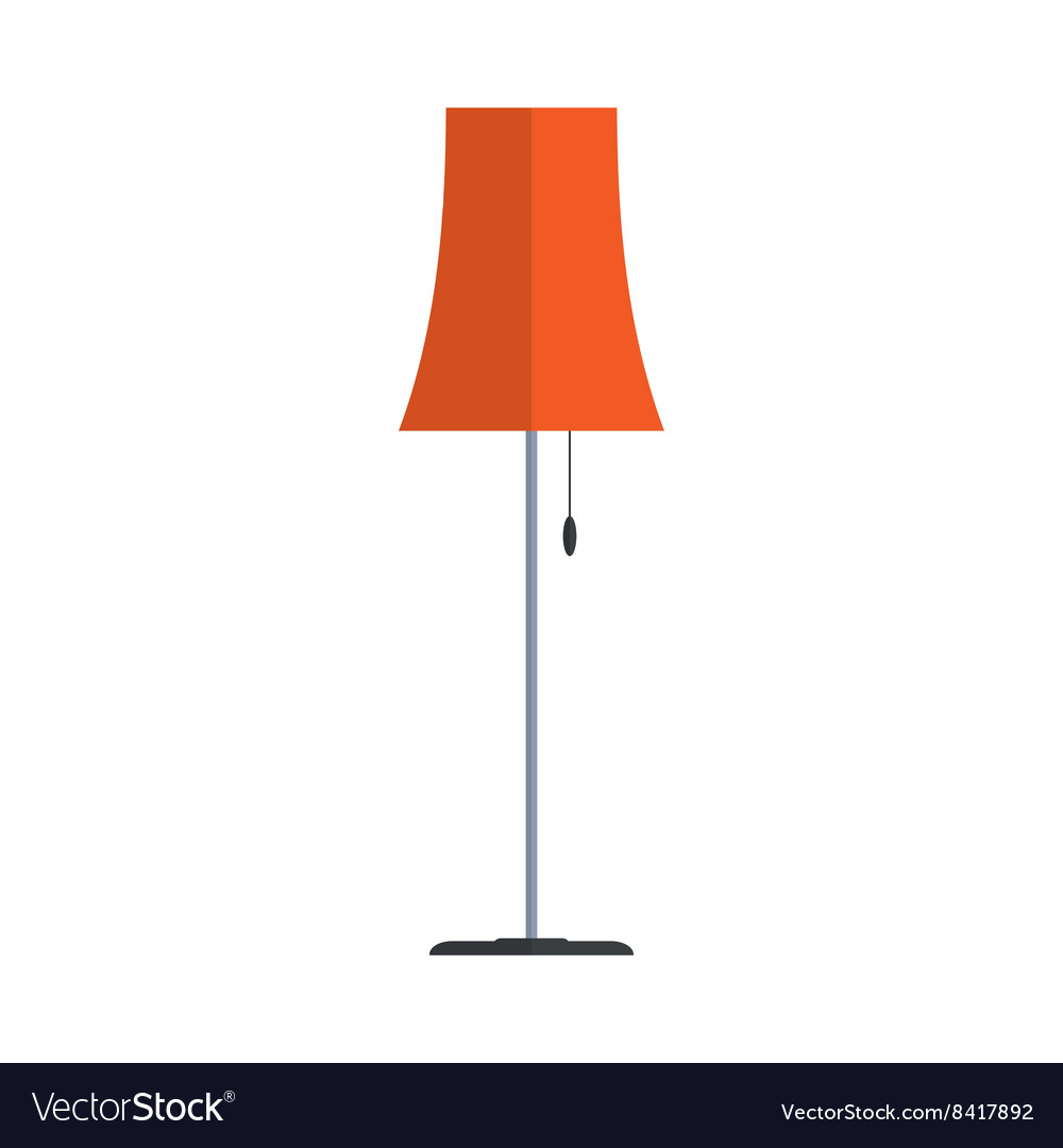Detail Standing Lamp Vector Nomer 2