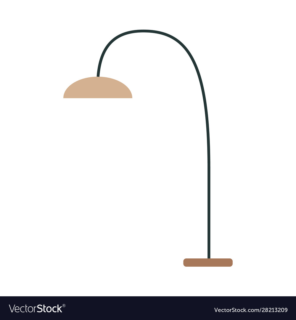 Detail Standing Lamp Vector Nomer 11