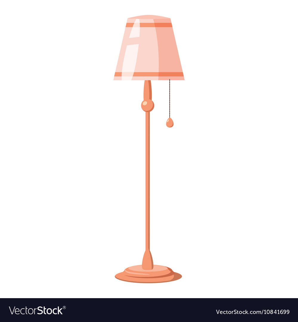 Detail Standing Lamp Vector Nomer 21
