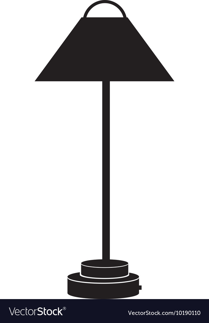 Detail Standing Lamp Vector Nomer 23