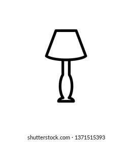Detail Standing Lamp Vector Nomer 29