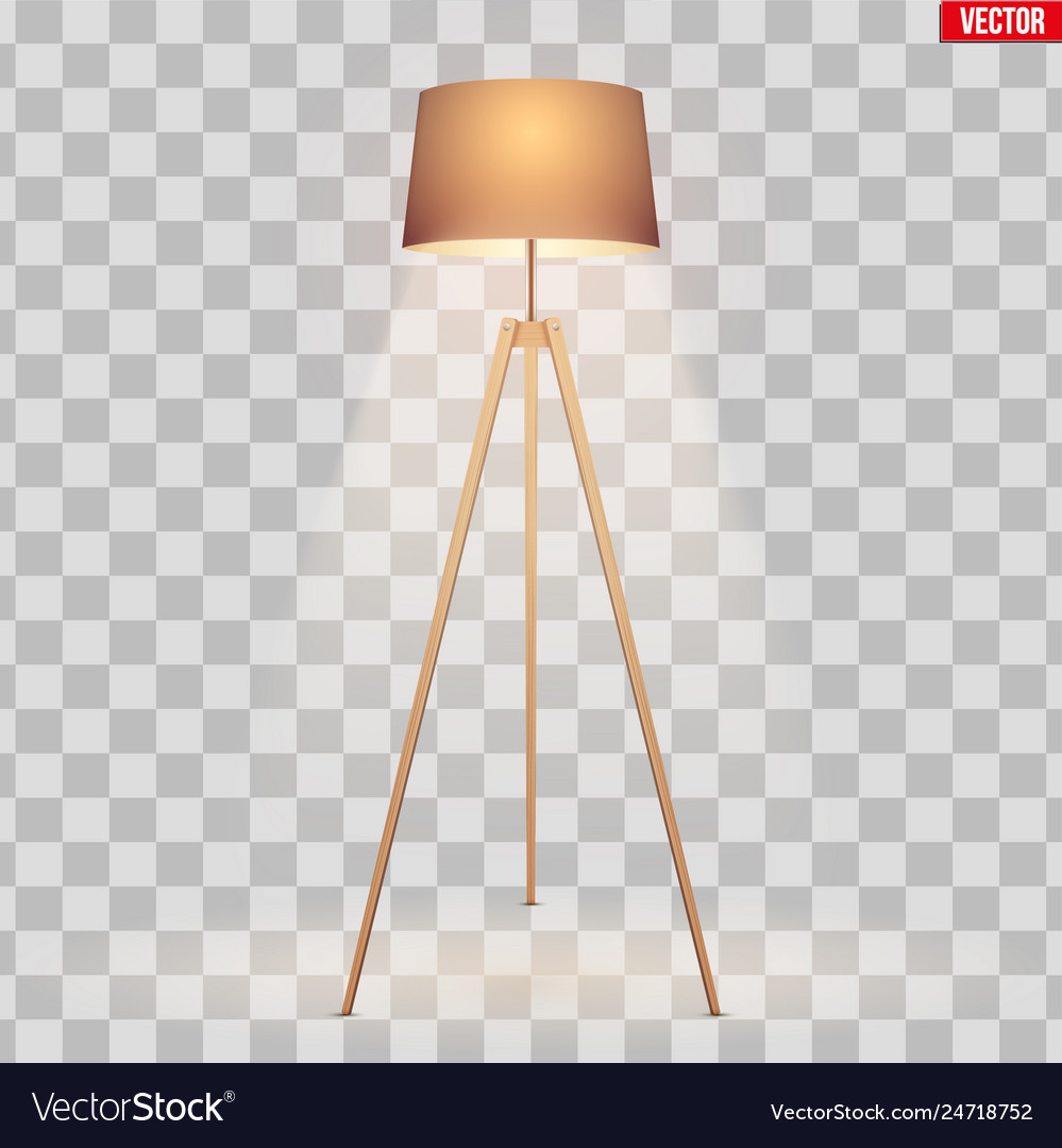 Detail Standing Lamp Vector Nomer 33