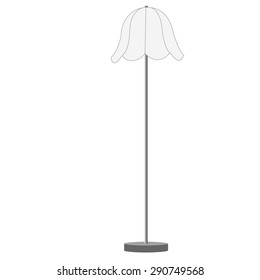 Detail Standing Lamp Vector Nomer 34
