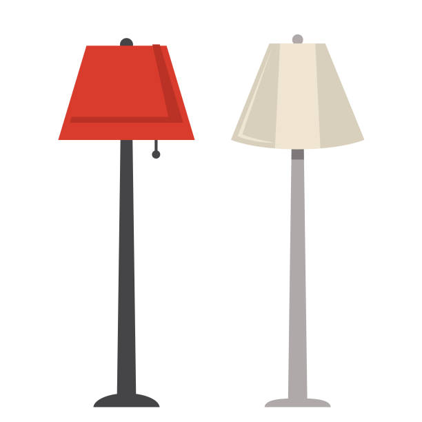 Detail Standing Lamp Vector Nomer 5