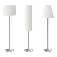 Detail Standing Lamp Vector Nomer 49