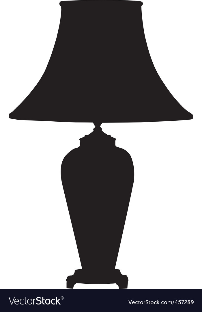 Detail Standing Lamp Vector Nomer 50
