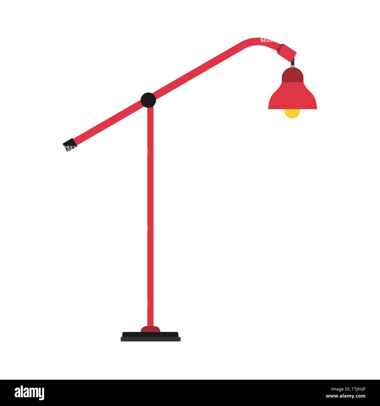 Detail Standing Lamp Vector Nomer 56