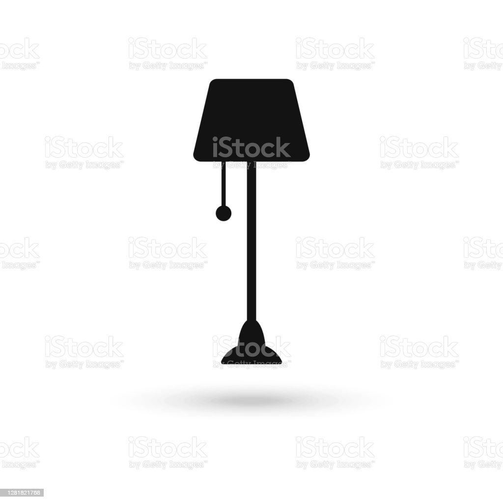 Detail Standing Lamp Vector Nomer 7
