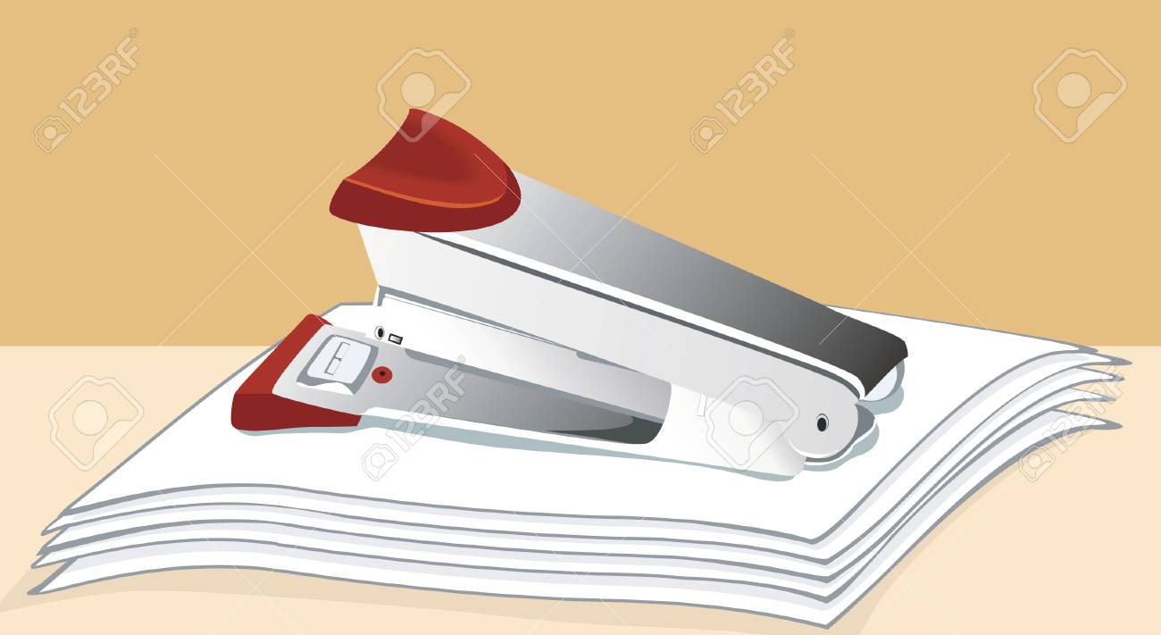Detail Stapler Clipart Nomer 23