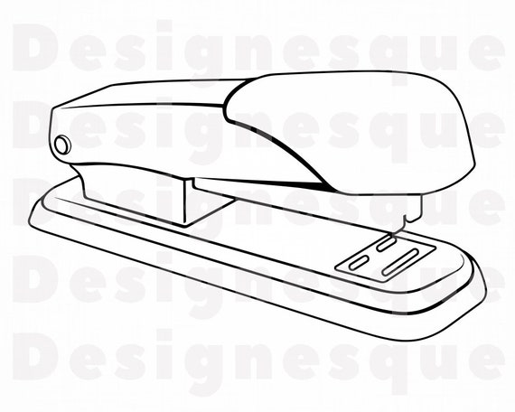 Detail Stapler Clipart Nomer 37